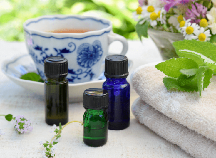 Essential Oil Infused Tea Bags